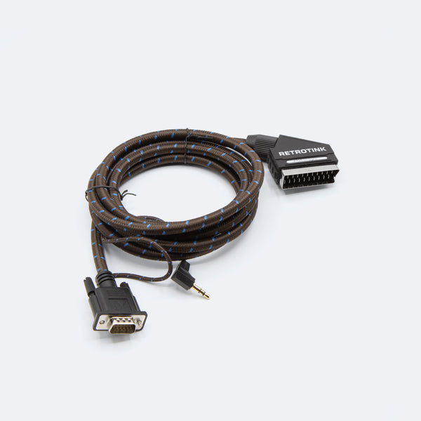 RetroTINK HD15 to SCART Cable